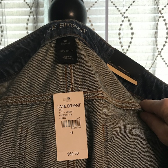 NWT Lane Bryant Boot Cut Distressed Jeans-18 - Picture 6 of 6